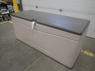 5ft X 2ft X 27in Life Time Storage Box C/w Qty Of IBF Boxing Gloves *Note: This Item Is Located At 7103 68AVE NW- Location 2*