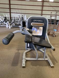 Life Fitness Seated Leg Curl Station, S/N 101219103925.