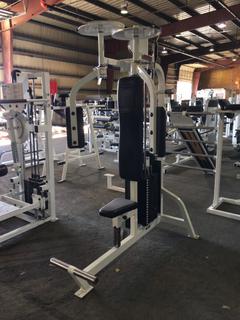 Life Fitness Pectoral Fly Machine, S/N 05964.