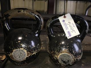 40Kg & 32Kg Kettle Bells.