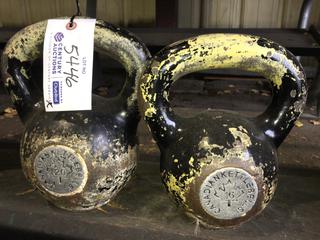 20Kg & 16Kg Kettle Bells.