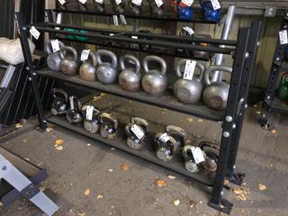 Rogue 3-Tier Storage Rack.*NOTE Kettle Bells Not Included*