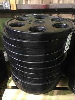 (12) 45lb Weight Plates.