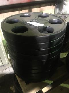 (10) 45lb Weight Plates.