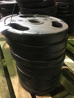 (10) 25lb Weight Plates.