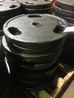 (10) 45lb Weight Plates.