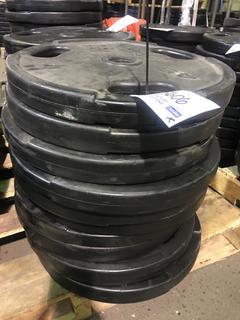 (10) 45lb Weight Plates.