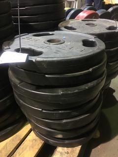 (10) 35lb Weight Plates.