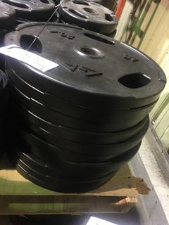 (10) 45lb Weight Plates.