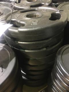 (10) 10lb Weight Plates.