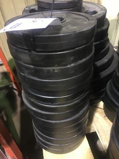 (14) 5lb Weight Plates.