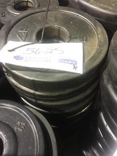(13) 5lb Weight Plates.