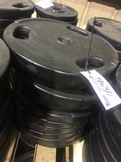 (10) 45lb Weight Plates.