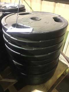 (10) 45lb Weight Plates.