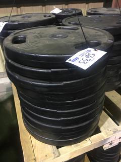 (10) 45lb Weight Plates.