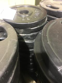 (12) 10lb Weight Plates.