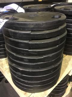(11) 45lb Weight Plates.