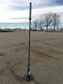 Barbell Holder w/ Olympic Bar.
