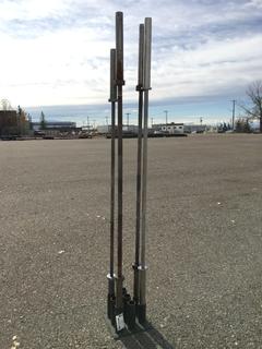 Barbell Holder w/ (4) Olympic Bars.