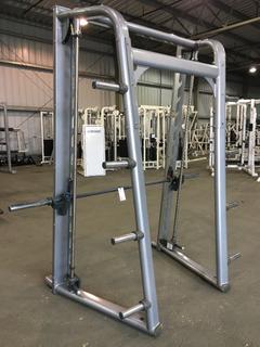 Life Fitness Squat Cage.