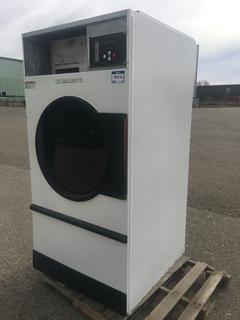 Alliance Laundry Commercial Dryer 240V/3 Phase, 3.8 Amp, S/N IT075NEDF6K2W01.