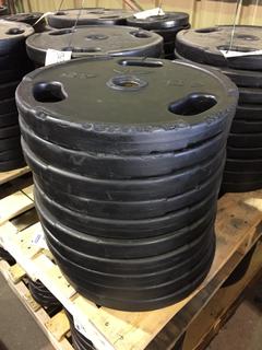 (10) 45lb Weight Plates.
