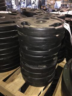 (10) 10lb Weight Plates.