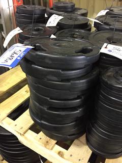 (10) 10lb Weight Plates.