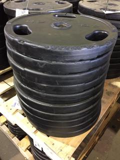 (10) 45lb Weight Plates.
