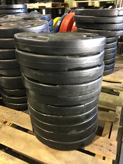 (10) 25lb Weight Plates.