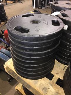 (10) 45lb Weight Plates.