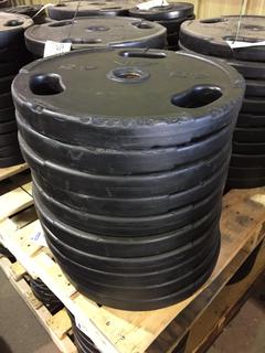 (10) 45lb Weight Plates.