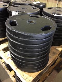 (10) 45lb Weight Plates.