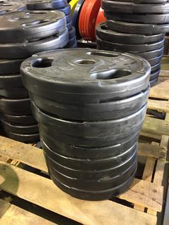 (9) 25lb Weight Plates.