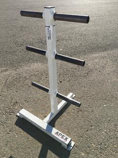 Apex Weight Plate Rack.