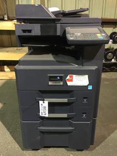 Kyrocera TaskAlfa 3010i Commercial Black & White Multi-Function Laser Copier/Printer/Scanner.