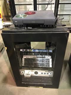 Sound System c/w Ipod Dock, CD Player, Equalizer, Feedback Ferret, Tuner & Loudspeaker Management.