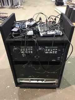Sound System c/w Dual CD Player, Amplifier, Etc.