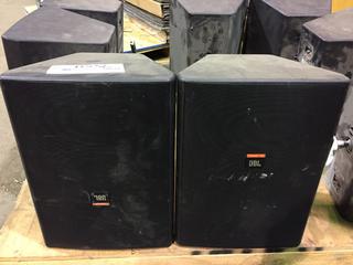 (2) JBL Professional Speakers.