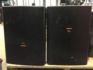 (2) JBL Professional Speakers.