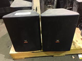(2) JBL Professional Speakers.