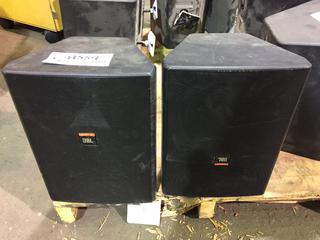 (2) JBL Professional Speakers.