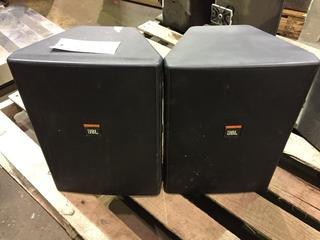 (2) JBL Professional Speakers.