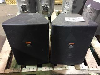(2) JBL Professional Speakers.