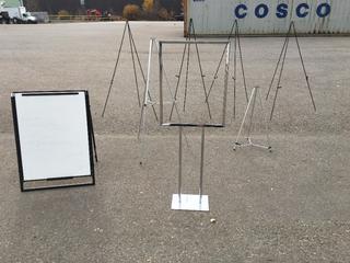 Quantity of Assorted Signs.