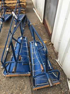 Set of Volleyball/Badminton Net Stands.