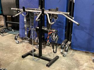 Bar Rack c/w Bars & Accessories.