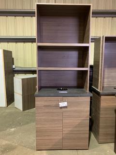 2-Door Towel Drop, 36"x 25"x 91.5"