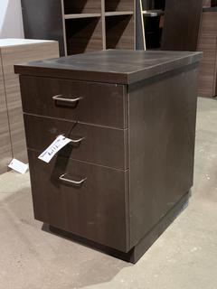3-Drawer Cabinet, 18.5"x 26"x 30.5".