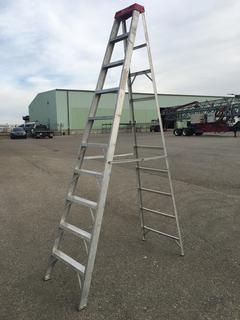 10' Aluminum Step Ladder.